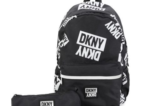 Boys & Girls Black Backpack Set Online now