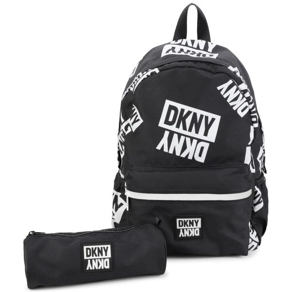 Boys & Girls Black Backpack Set Online now