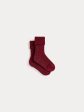 Boys & Girls Red Cotton Socks Discount