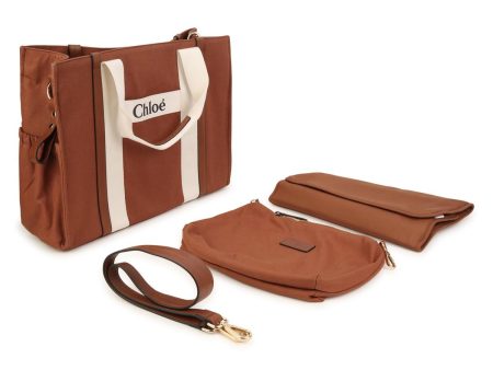 Girls Brown Logo Handbag(43x15x34cm) Online Sale