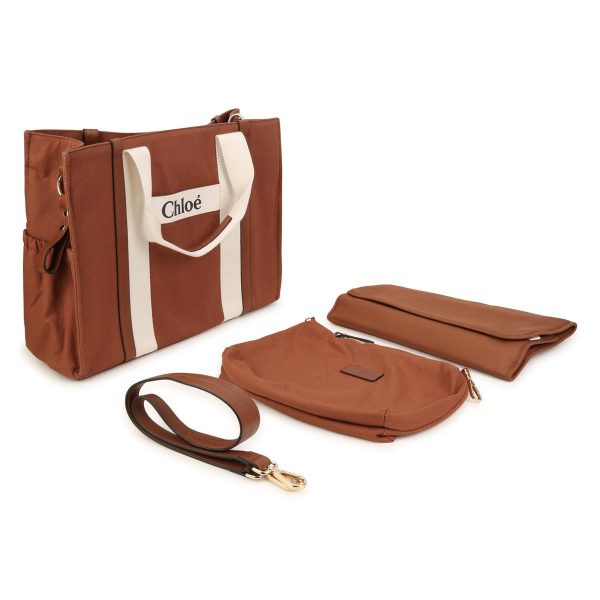 Girls Brown Logo Handbag(43x15x34cm) Online Sale