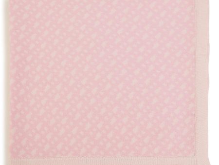 Baby Boys & Girls Pink Cotton Blanket(75x75cm) Online