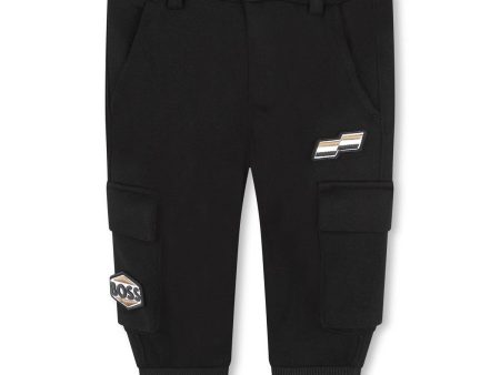 Baby Boys Black Trousers Supply