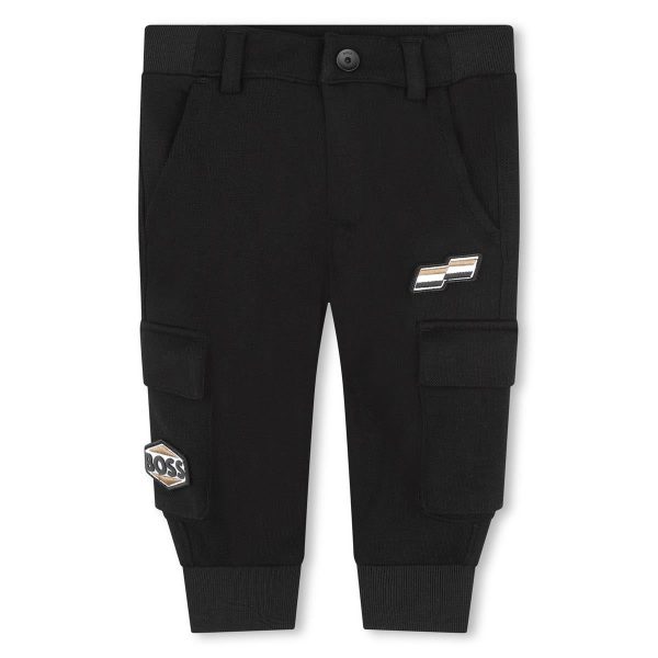 Baby Boys Black Trousers Supply