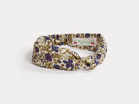 Baby Girls Beige Floral Headband Online Sale