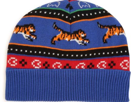 Boys Blue Knit Hat Supply