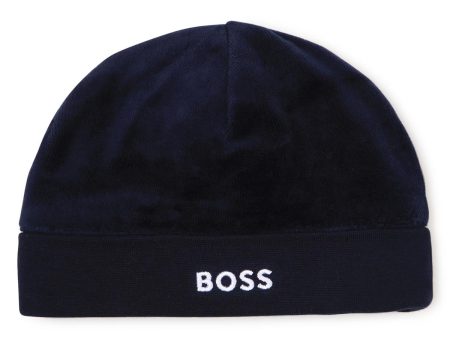 Baby Boys & Girls Navy Cotton Hat Online now