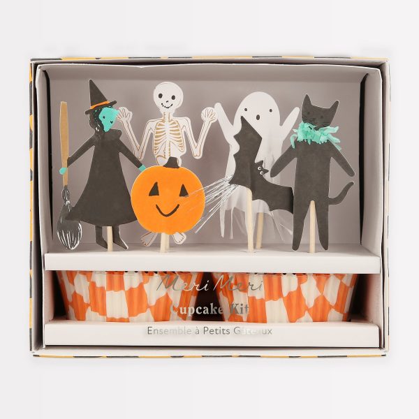 Happy Halloween Cupcake Kit（24 Pack） Fashion