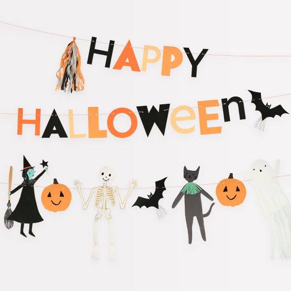 Happy Halloween Garland Supply