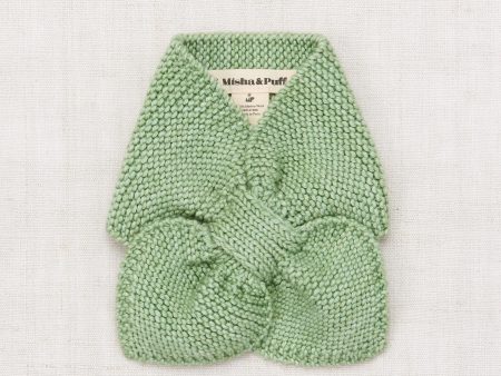 Girls Light Green Wool Scarf on Sale