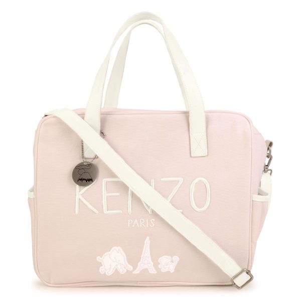 Girls Pink Logo Handbag For Cheap