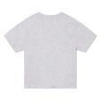 Boys Grey Logo Cotton T-Shirt Online now