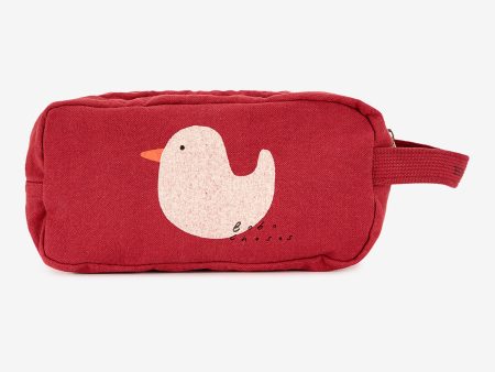 Boys & Girls Red Printed Bag Online Sale