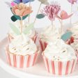 Flower Garden Cupcake Kit (x 12 toppers) For Sale