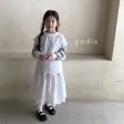 Girls White Embroidered Cotton Dress Hot on Sale