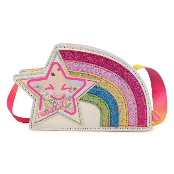 Girls Pearl Rainbow Shoulder Bag(16cm) For Cheap