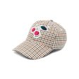 Girls Brown Check Cap Online Hot Sale