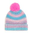 Girls Blue Knit Hat Fashion