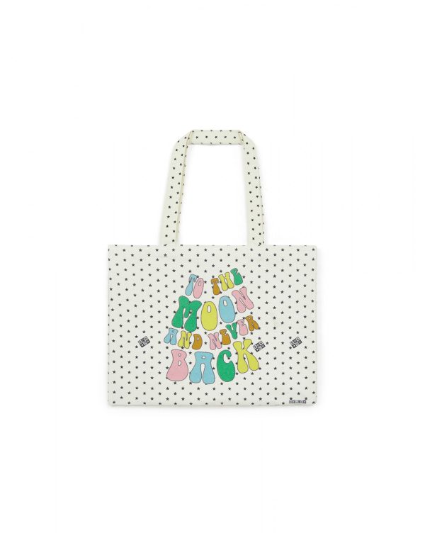 Boys & Girls White Cotton Bag Fashion