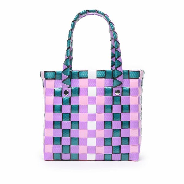 Girls Lilac Logo Handbag For Cheap