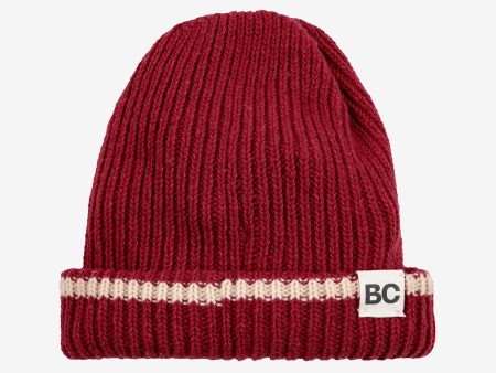 Girls Red Wool Knit Hat Online Hot Sale