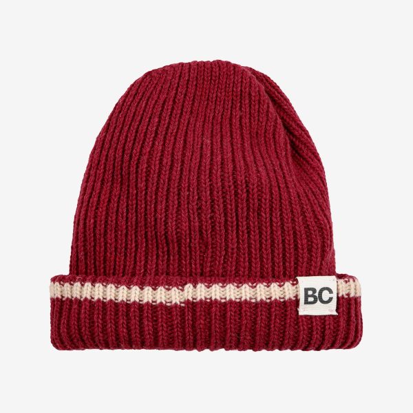 Girls Red Wool Knit Hat Online Hot Sale