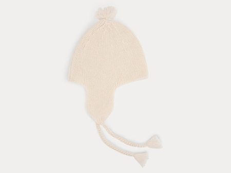 Baby Boys & Girls White Cashmere Hat Cheap