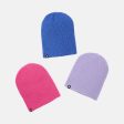 Boys & Girls Multicolor Knit Hat(3 Pack) Online now