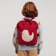 Boys & Girls Red Duck Printed Backpack Hot on Sale