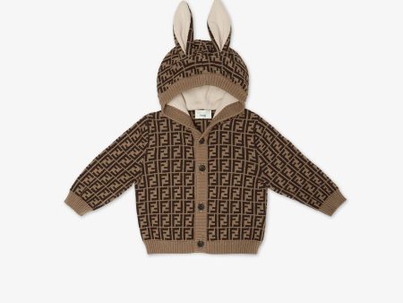 Baby Boys & Girls Brown Cardigan For Cheap