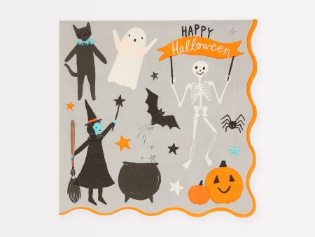 Happy Halloween Napkin(16 Pack） Discount