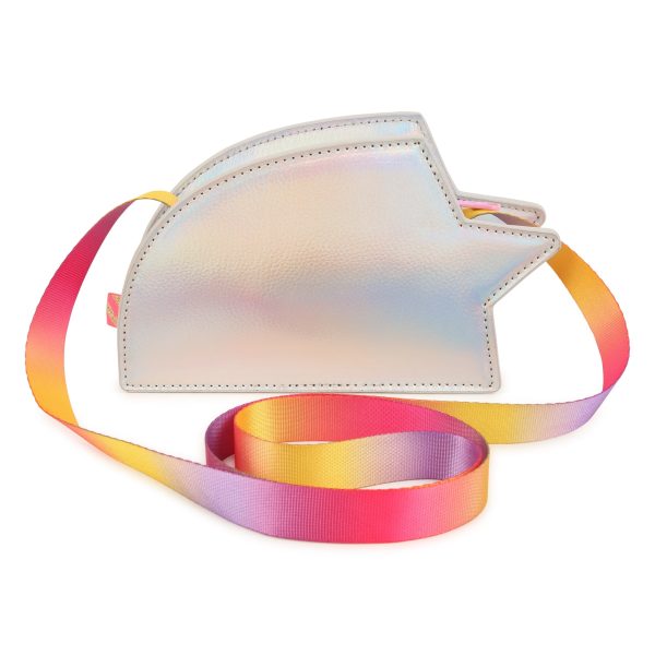 Girls Pearl Rainbow Shoulder Bag(16cm) For Cheap