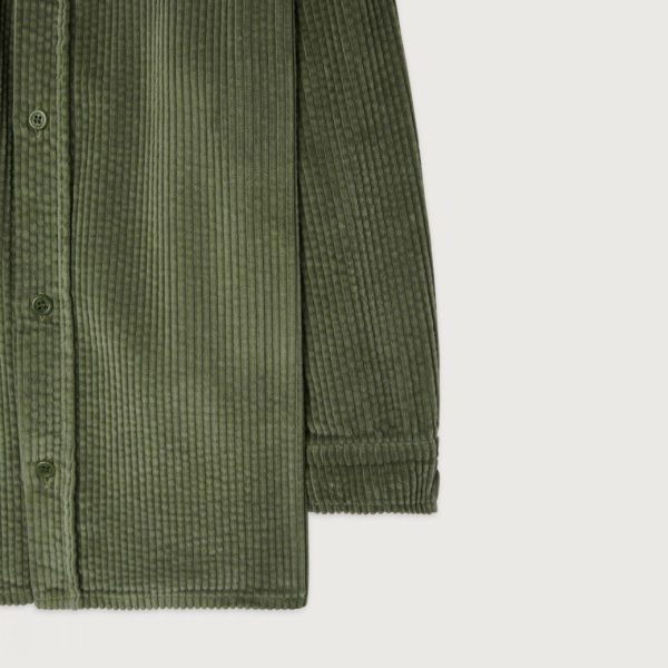 Boys & Girls Green Corduroy Shirt Online now