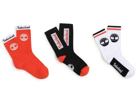 Boys & Girls White Socks(3 Pack) Hot on Sale