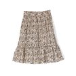 Girls Beige Floral Skirt Online now