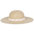 Girls Beige Logo Sun Hat Online