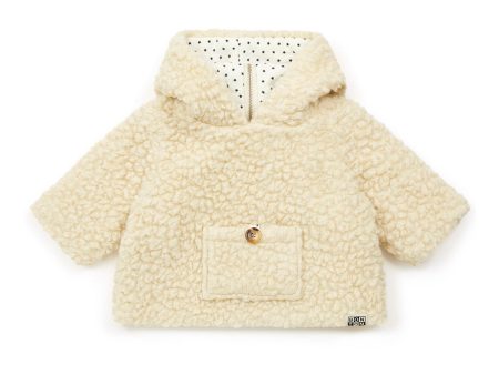 Baby Boys & Girls White Wool Coat Sale