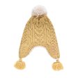 Girls Yellow Knit Hat For Discount