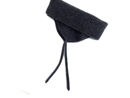 Boys & Girls Charcoal Wool Neck Warmer Hot on Sale