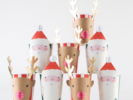 Christmas Cups (8 Pack) Online