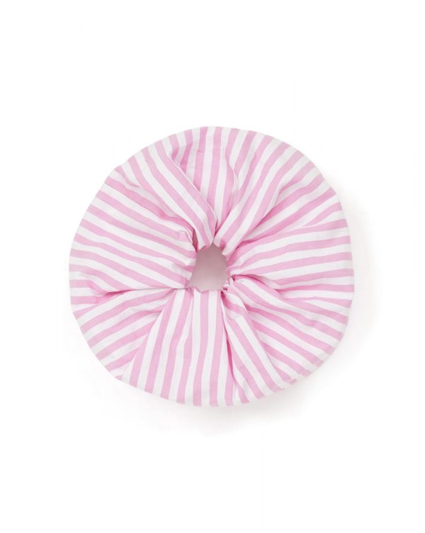 Girls Pink Stripes Hair Ring For Discount