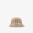 Boys & Girls Beige Reversible Bucket Hat Discount