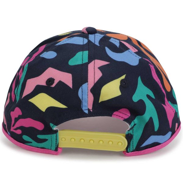 Girls Multicolor Logo Cap Online Sale