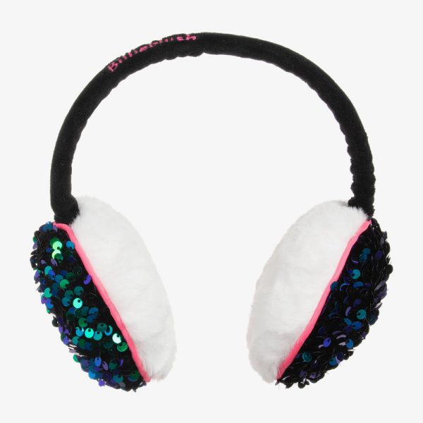 Girls Blue Logo Earmuffs Online Hot Sale