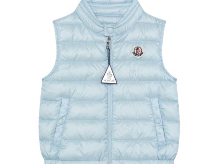 Baby Boys & Girls Pale Blue  NEW_AMAURY  Padded Down Gilet Fashion