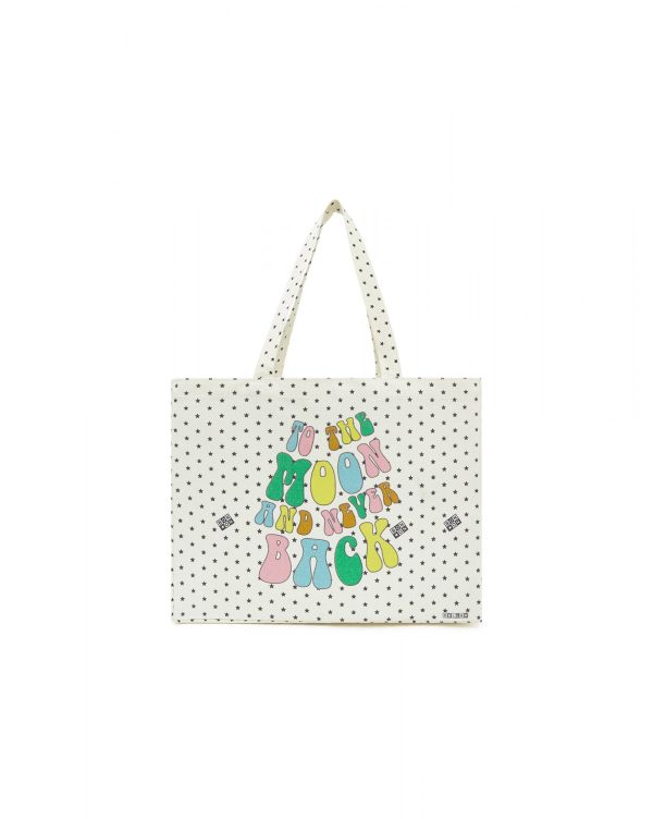 Boys & Girls White Cotton Bag Fashion