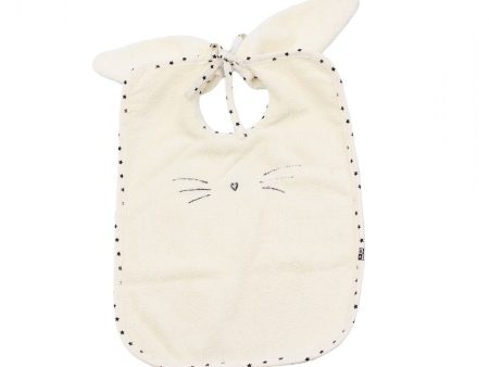 Baby Boys & Girls White Rabbit Bib on Sale