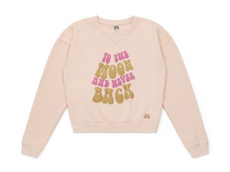 Boys & Girls Pink Cotton Sweatshirt Supply