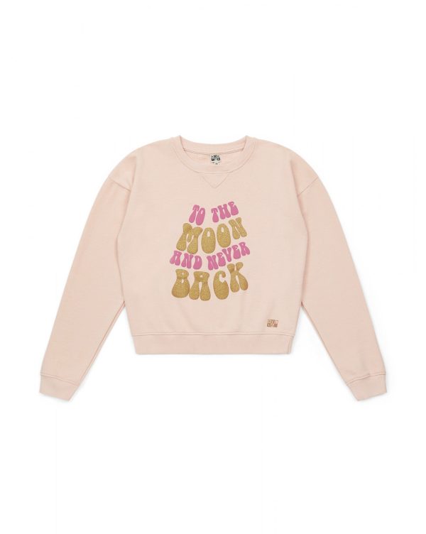 Boys & Girls Pink Cotton Sweatshirt Supply