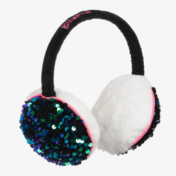 Girls Blue Logo Earmuffs Online Hot Sale